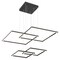 Access Lighting Squared, LED Pendant, Black Finish, Acrylic Lens Acrylic 63968LEDD-BL/ACR - alternate 6